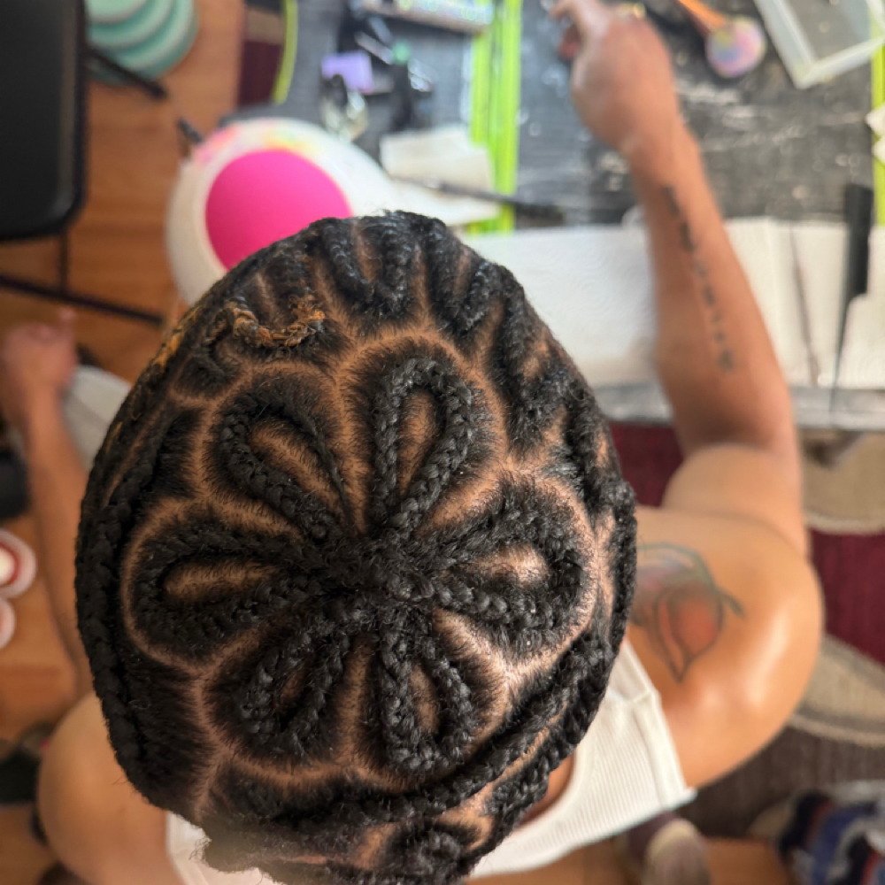 Braided Baldie at Styles By Angela Renee in Md, MD