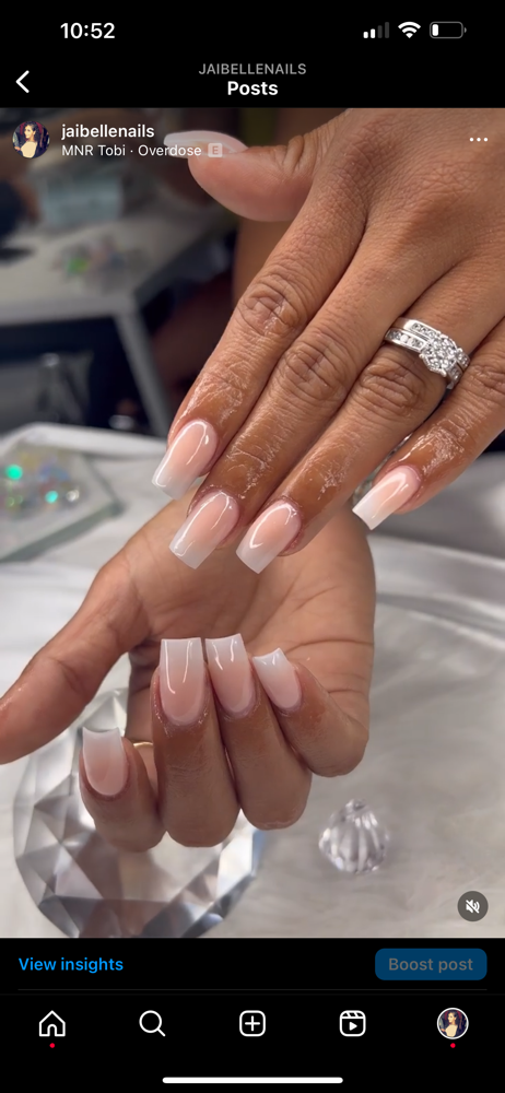 Acrylic Ombre