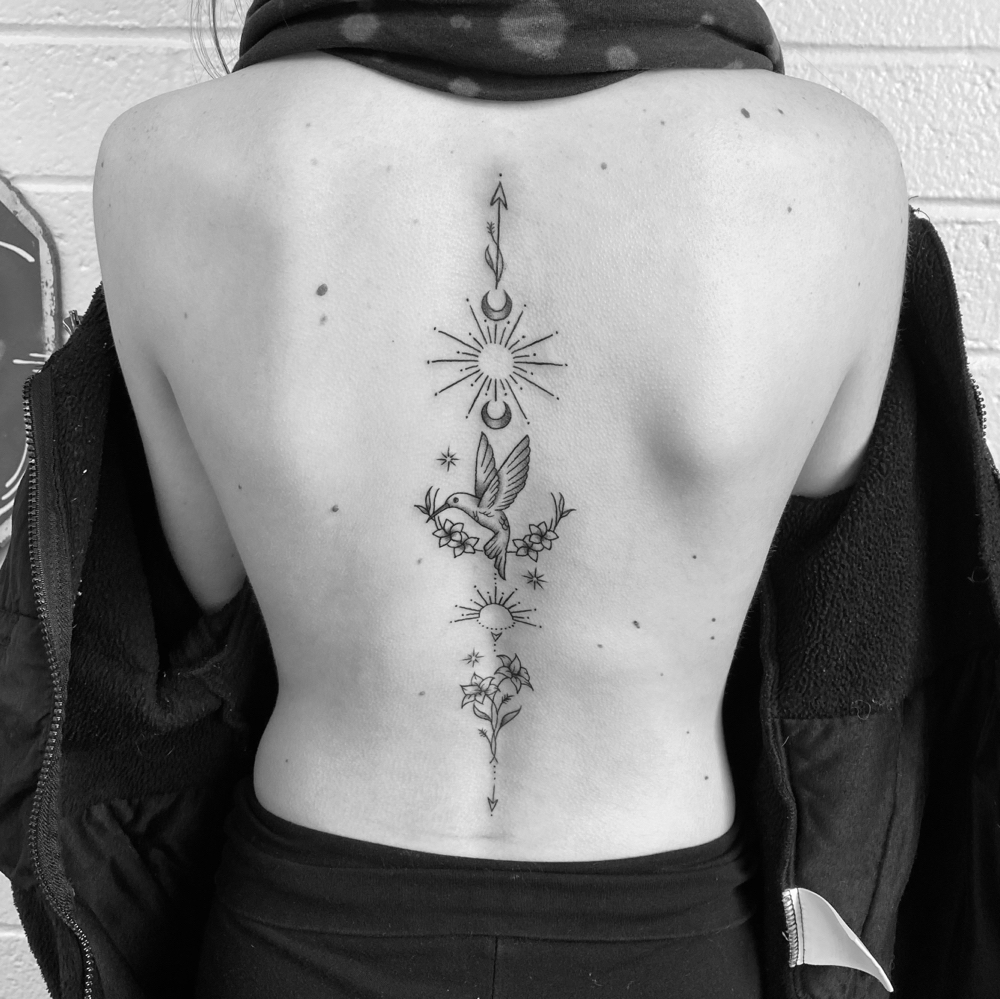 Spine Tattoos
