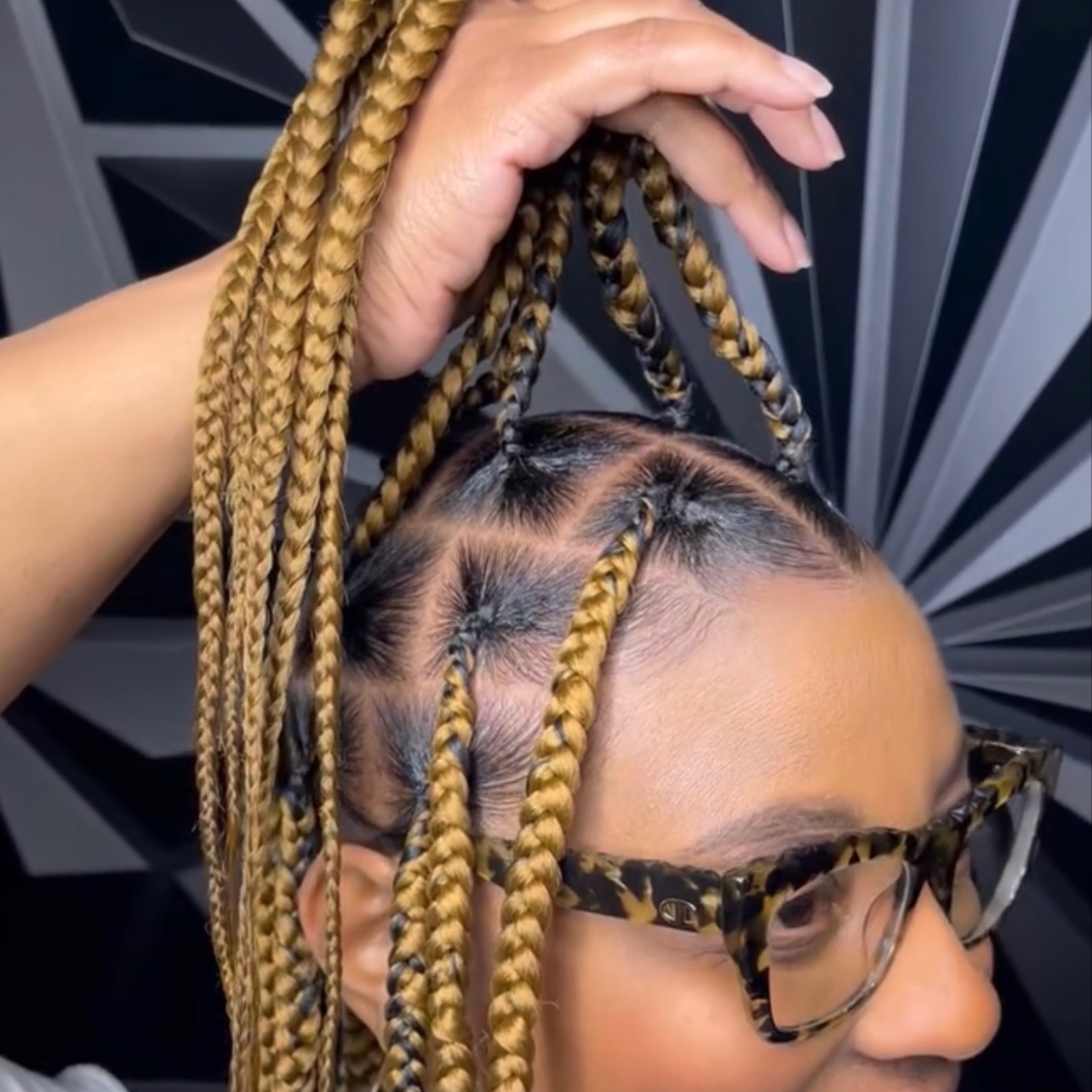 Large Knotless at Kingdom Daughters Salon in Fayetteville, GA