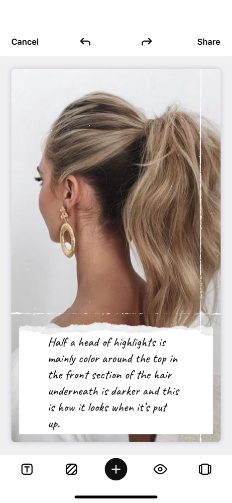 Half Head Highlights