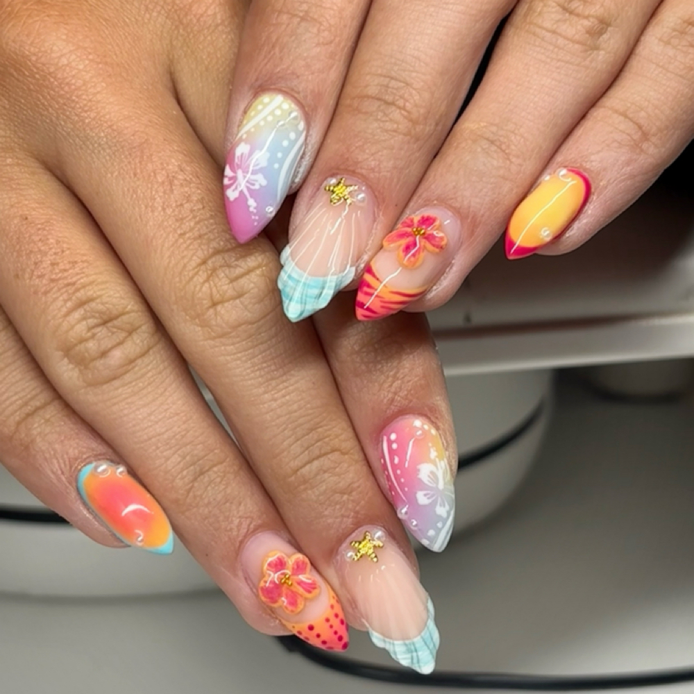 Hard Gel Fill at Savy Nailz in Billings, MT