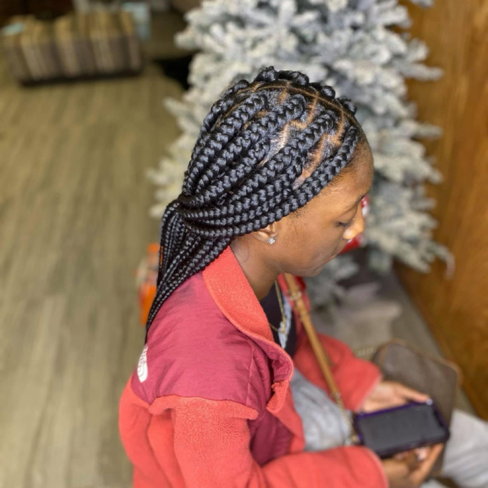 Large Box Braids at LuxWithTy