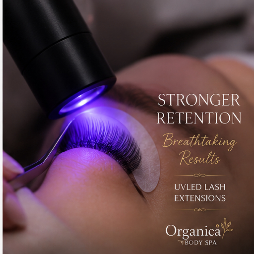 UV LED YY Eyelash Extension FILL at Organica Body+ in Sulphur Springs, TX