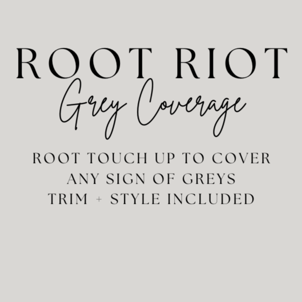 Grey Root Coverage at TaylorMadeHair Co in Anchorage, AK
