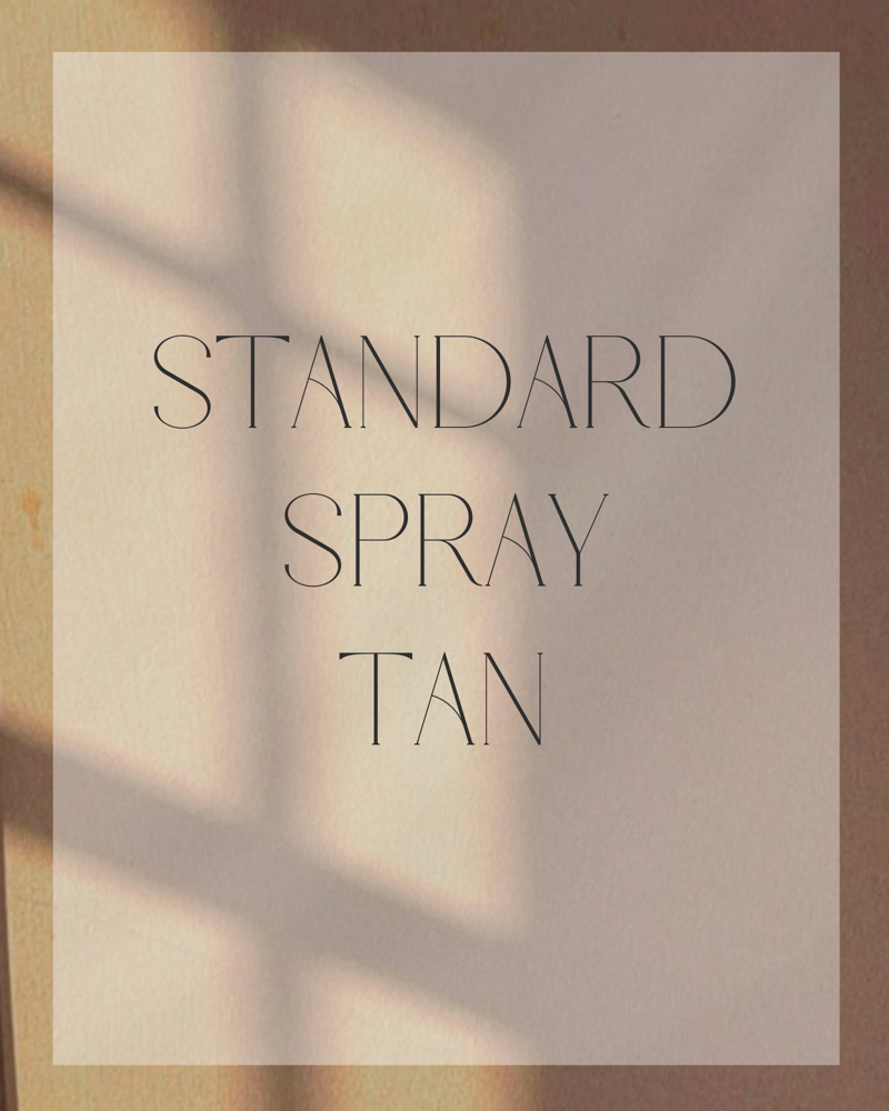 Standard Spray Tan
