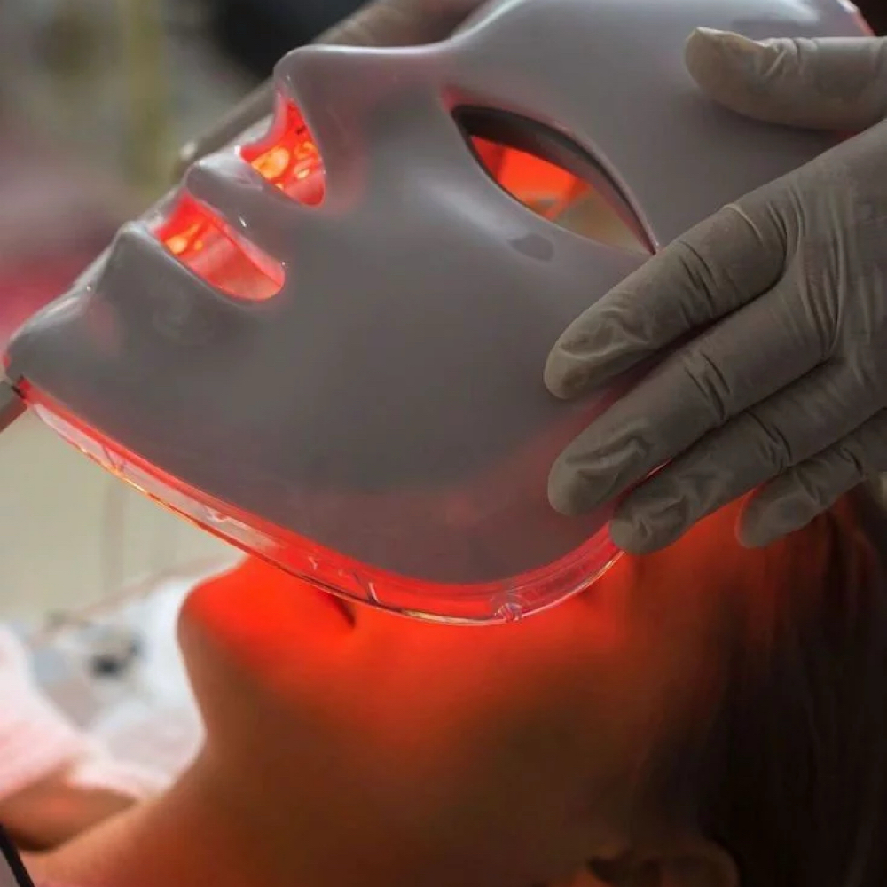 Hydrojelly Mask + LED Therapy Add-O at Nina Impag Esthetics in San Antonio, TX
