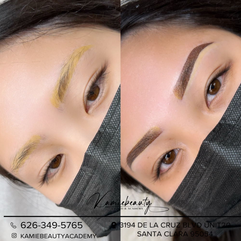OMBRE BROWS CORRECTION at KAMIE BEAUTY EYEBROWS & LASHES in santa clara, CA