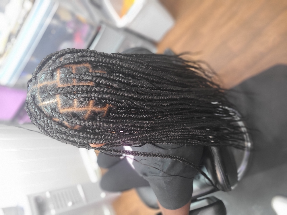 Knotless Braids Medium