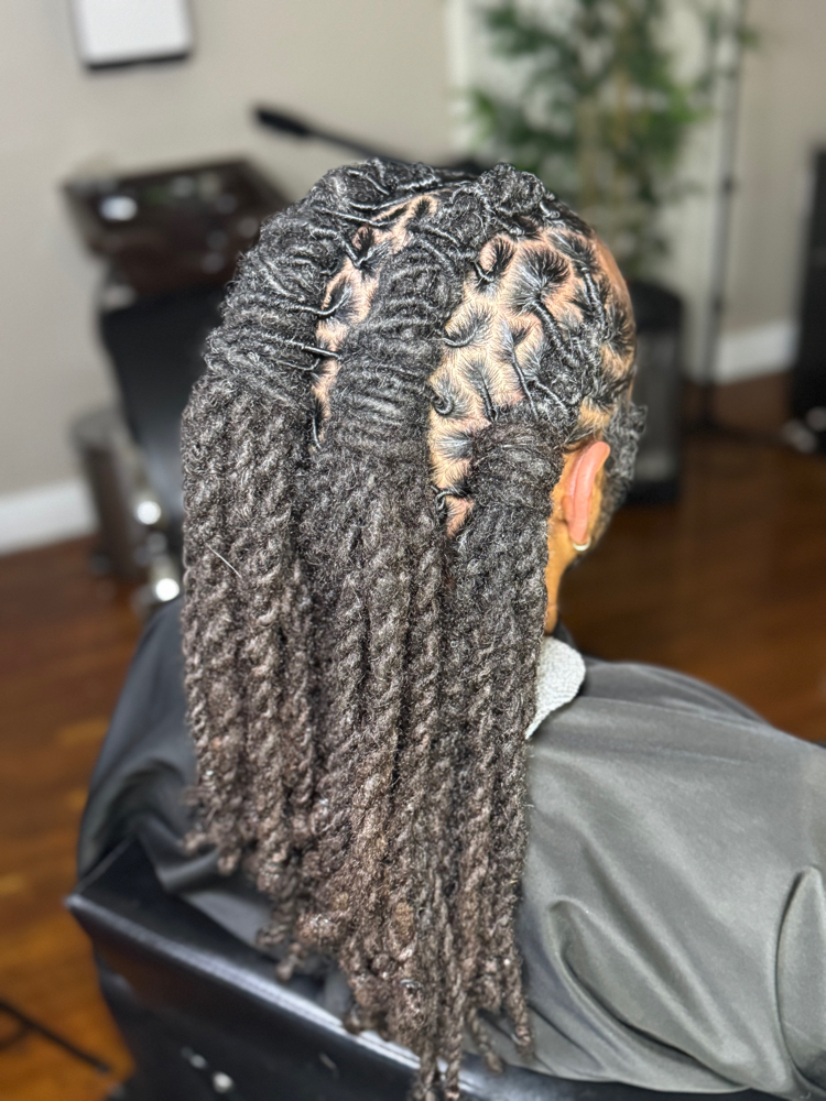 Loc Revival + Decor at @glowithraygena in Sacramento, CA