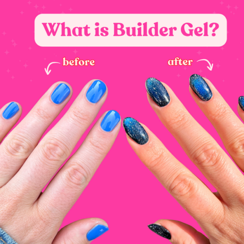 Builder Gel Mani at Ardent Salon & Barbershop in Edinburg, VA