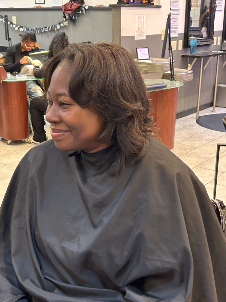 Silk Press at Styled By Tee in Birmingham, AL