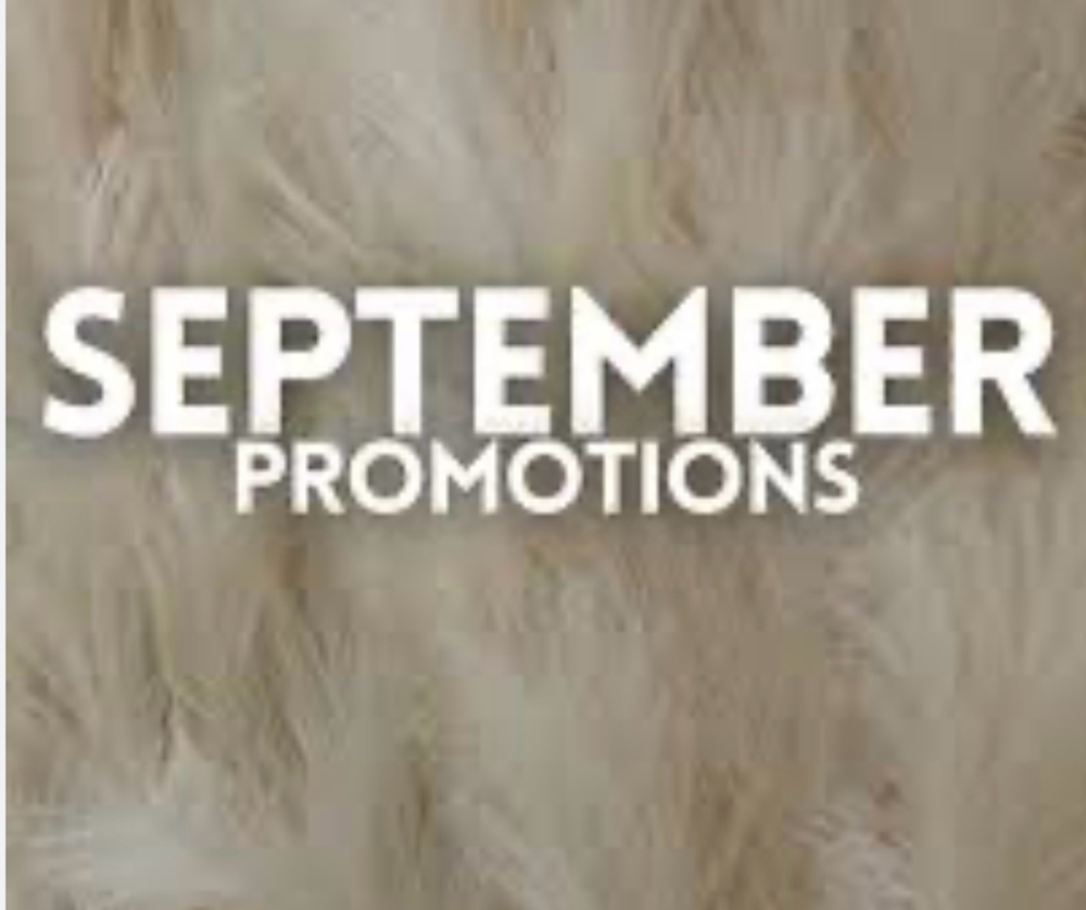 September Promotions