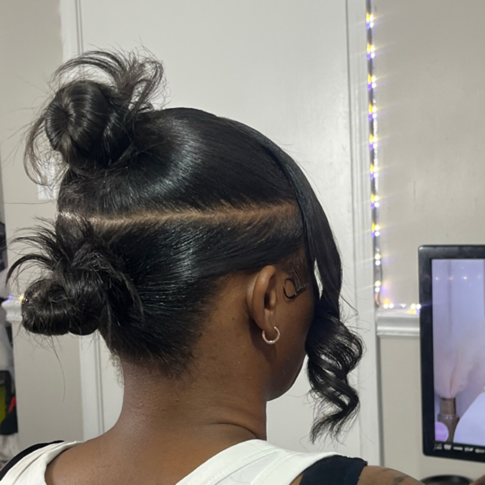 Natural Hair Styling at Glamour Beauty Body & Wellness in Mobile, AL