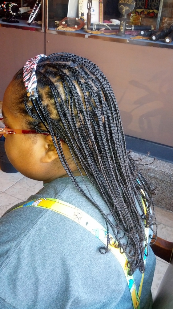 BOX BRAIDS NATURAL HAIR ✨️