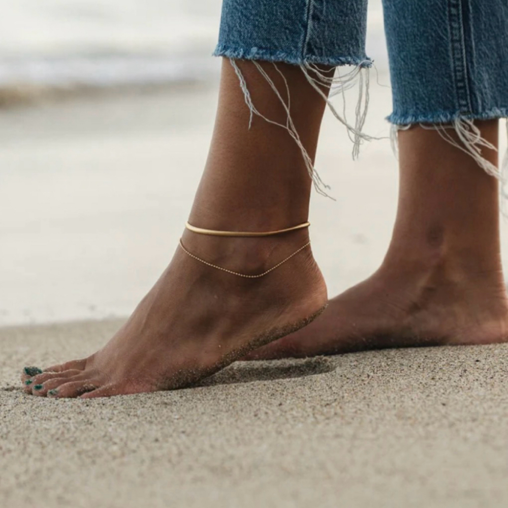 Faithful Lynx Anklet Collection at Faithful Lynx Permanent Jewelry