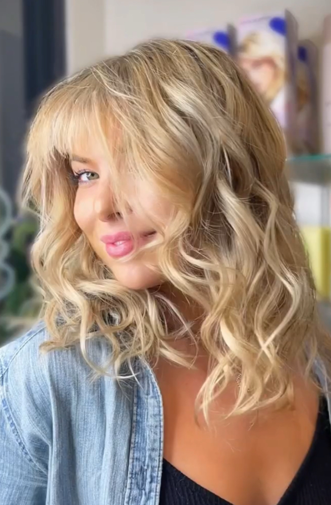 Partial Highlight And Haircut at Claudette - Blondes And Champagne in San Diego, CA