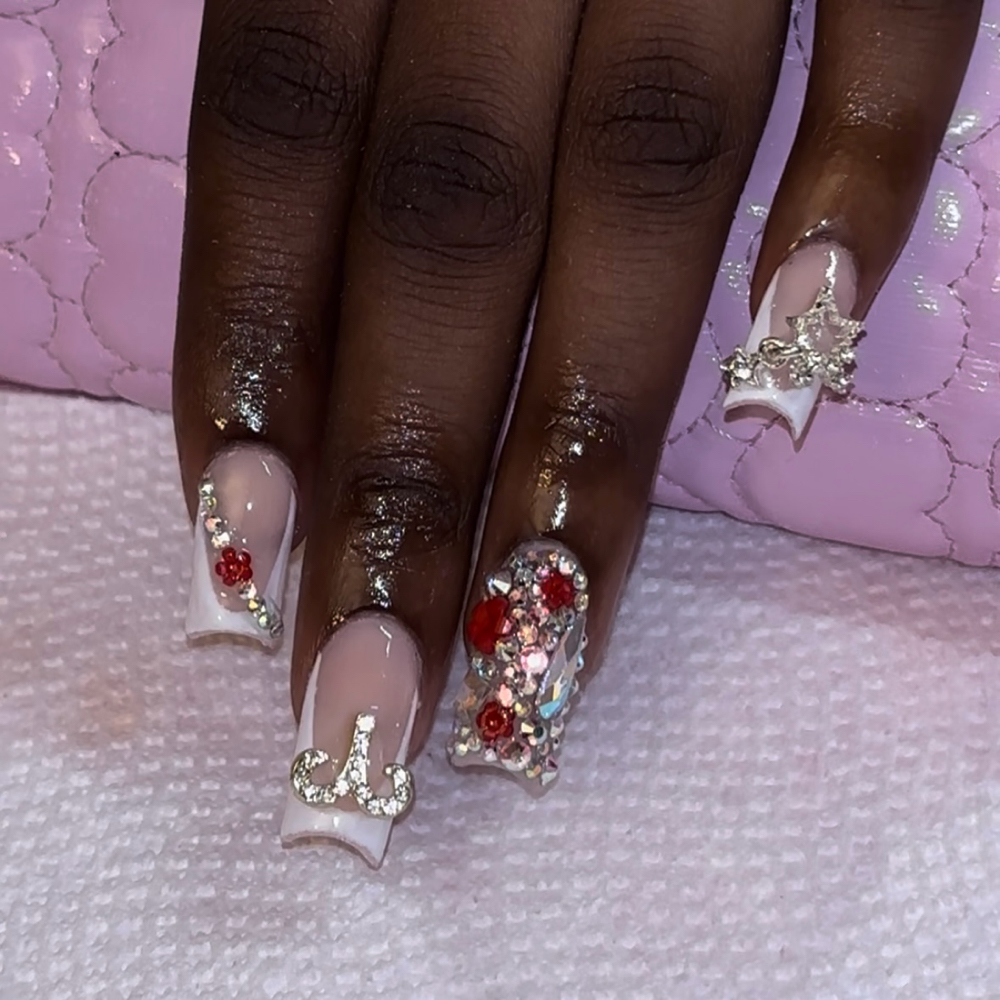 $100 birthday bling freestyle at Nailed By Em in South Charleston, WV