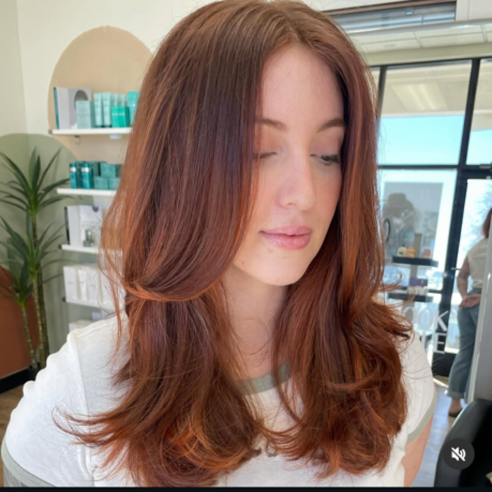 Gloss Refresh + Haircut at Saudia Powdrill in North Las Vegas, NV