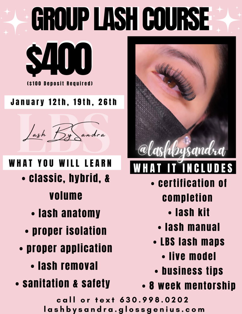 Group Lash Course
