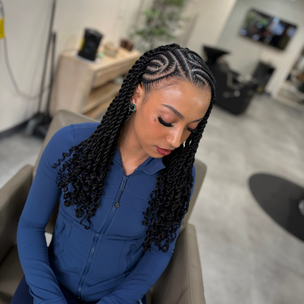 FULANI TWISTS w/ Arly at Thrive Hair Studio in Lancaster, PA