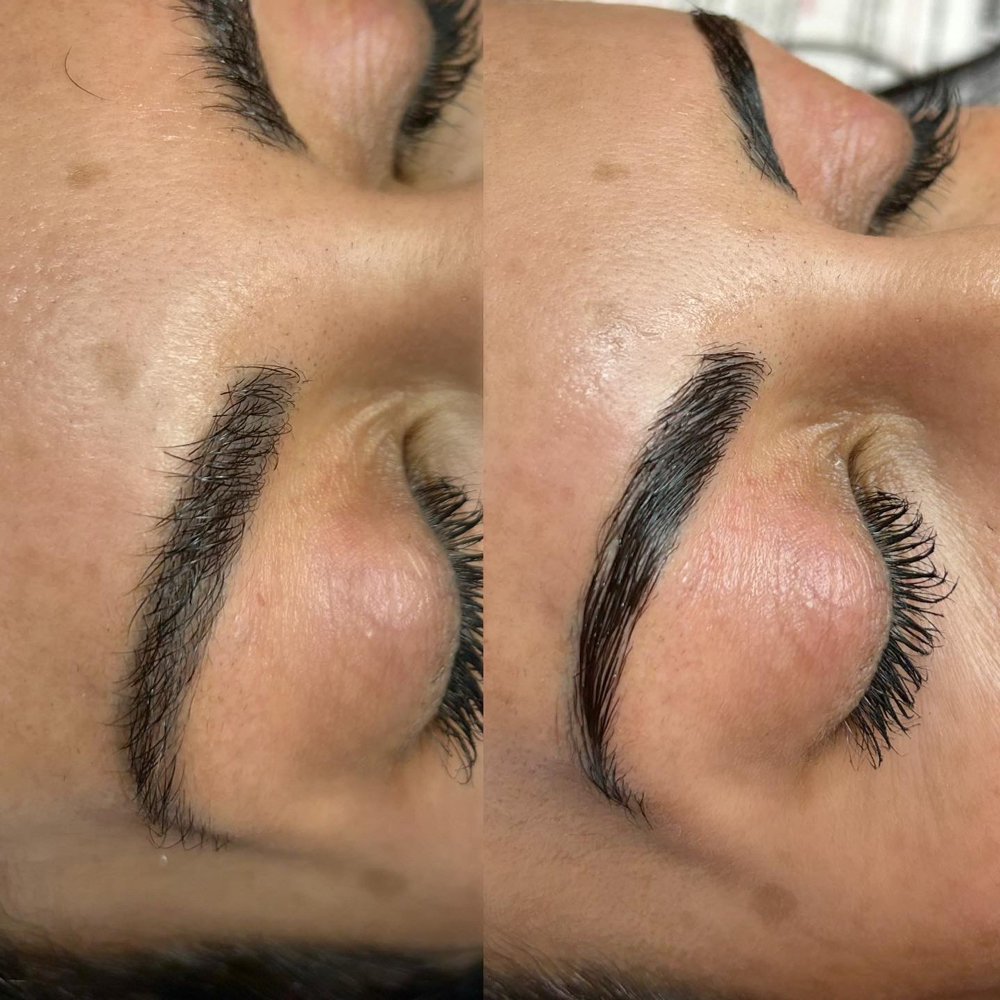 Brow lamination