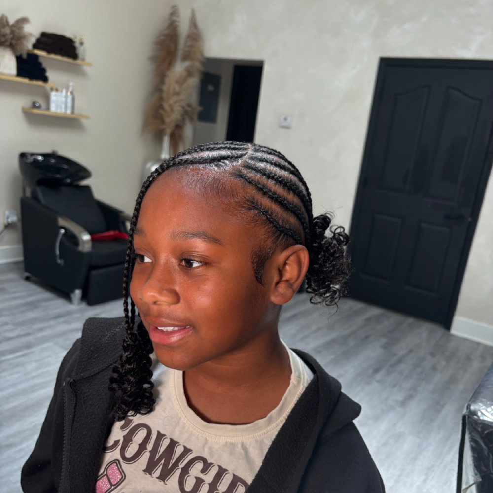 Kids Braids W. Weave (10-12) at CeeGoneSlay in Haines City, FL