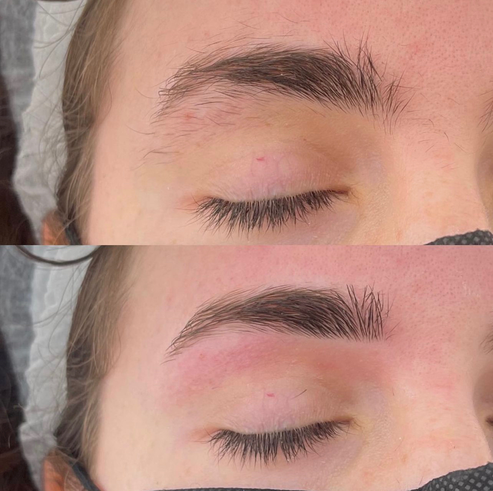 Eyebrow Wax Shaping