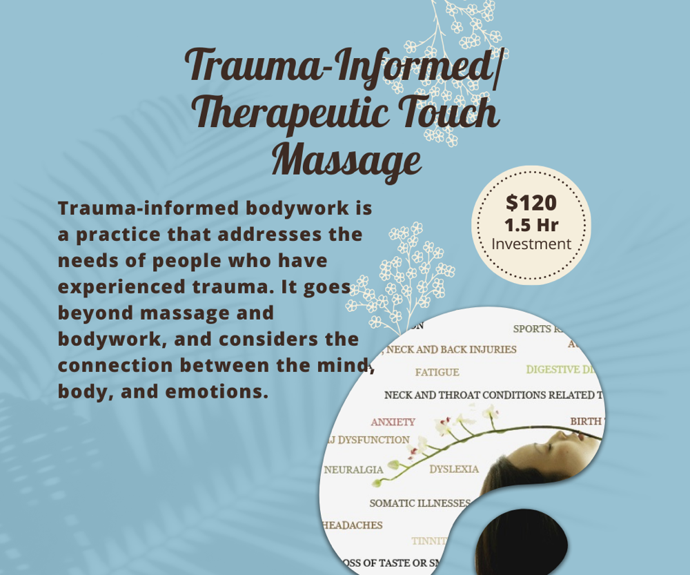 Trauma Informed/Release Massage