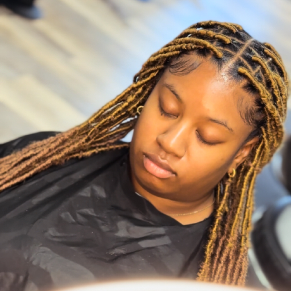 Medium Soft Locs at TheHairAllure in Indianapolis, IN