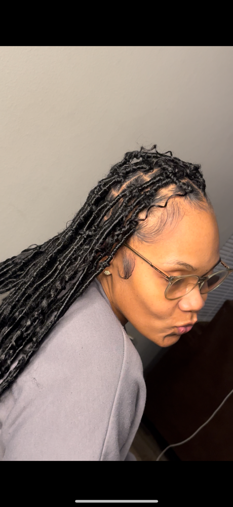 Medium Soft Locs at TheHairAllure in Indianapolis, IN