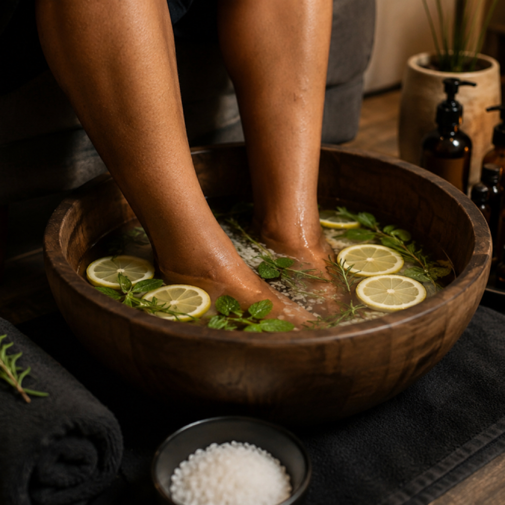 Herbal Foot Soak at Allure Apothecary & Wellness in Anniston, AL