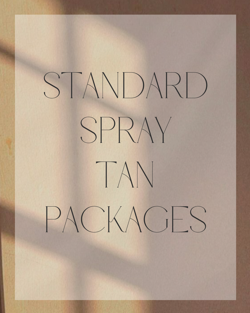 Standard Spray Tan Pack of 5