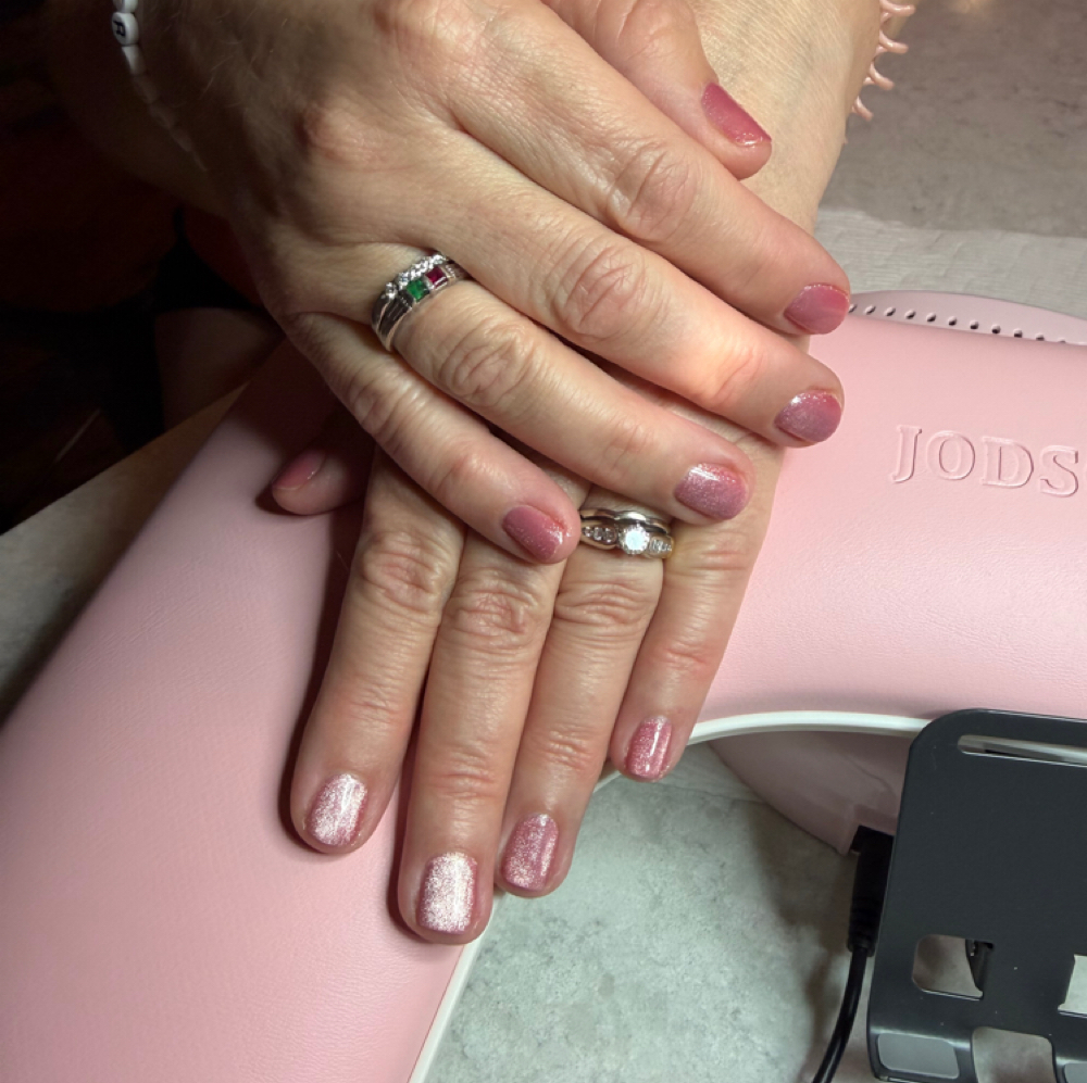Deluxe Spa Gel Manicure at Nails by Hannah LLC in Fond du Lac, WI