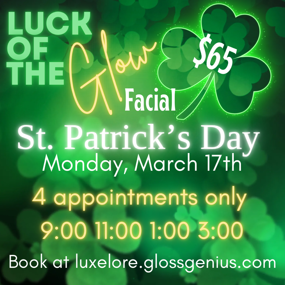 Luck Of The Glow Facial