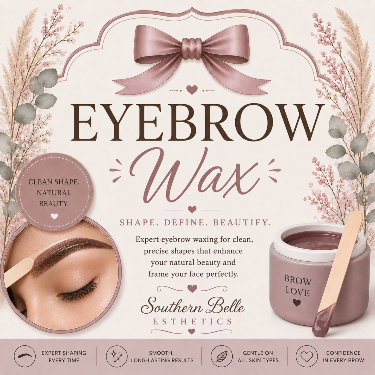 Eyebrow Wax at Southern Belle Esthetics in Marion, NC