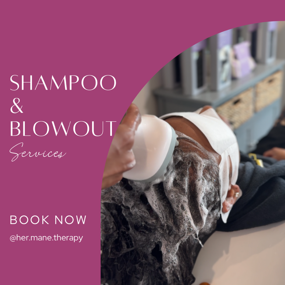 Shampoo & Blow Out Services