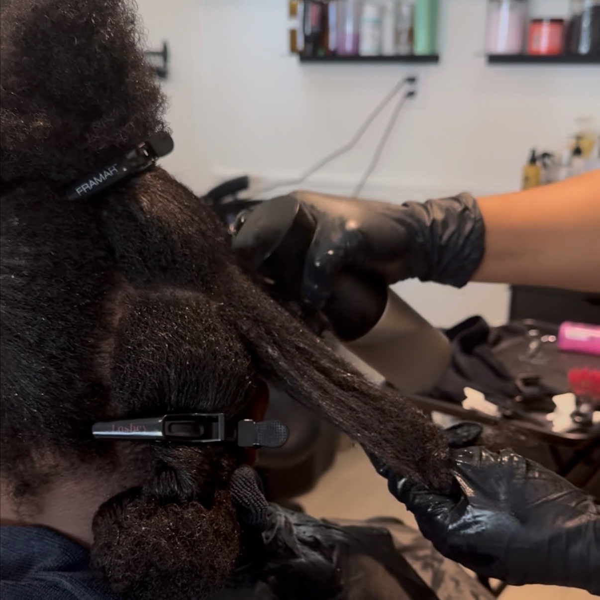 Detangle at Sweetest little Salon Studio in Sarasota, FL