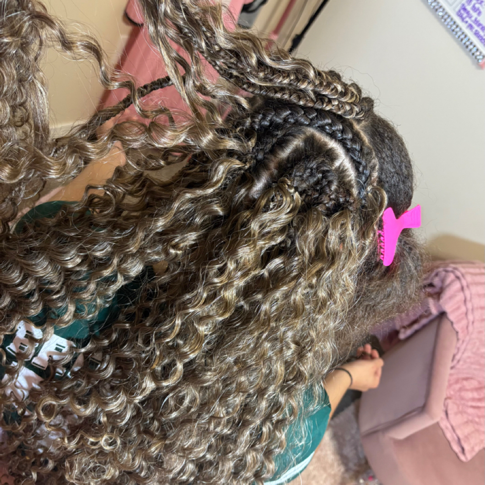 Crochet Install – Half Head Fulani at Knot Your Average By Sno in Shawano, WI