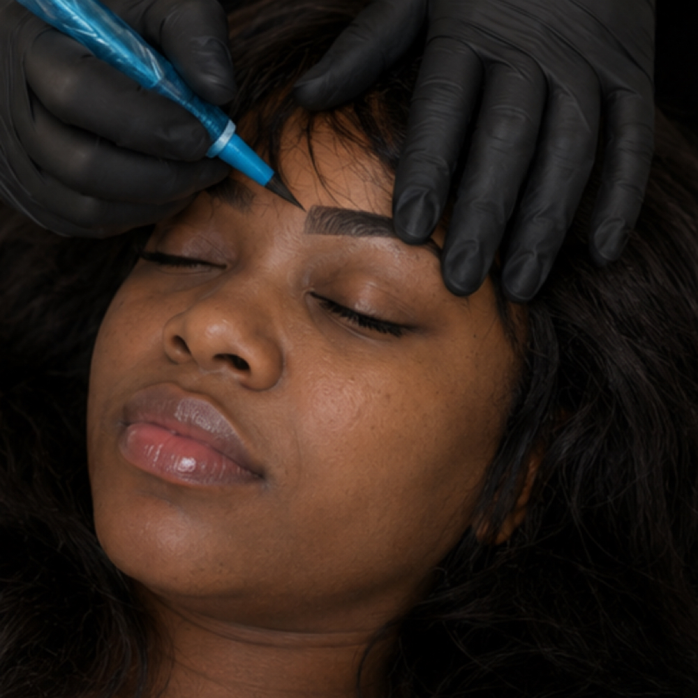 Microblading Model at 11:11 Skin & Beauty in Concord, NC