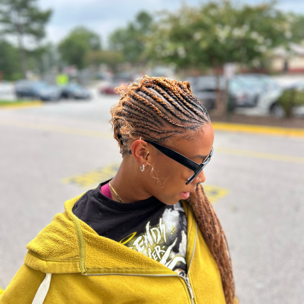 Boho Mohawk at Harmobeauxhair LLC in Portsmouth, VA