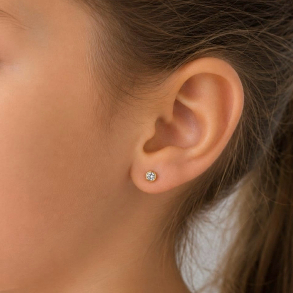 Ear Lobe Piercing at AfterGlo Aesthetics in Slidell, LA