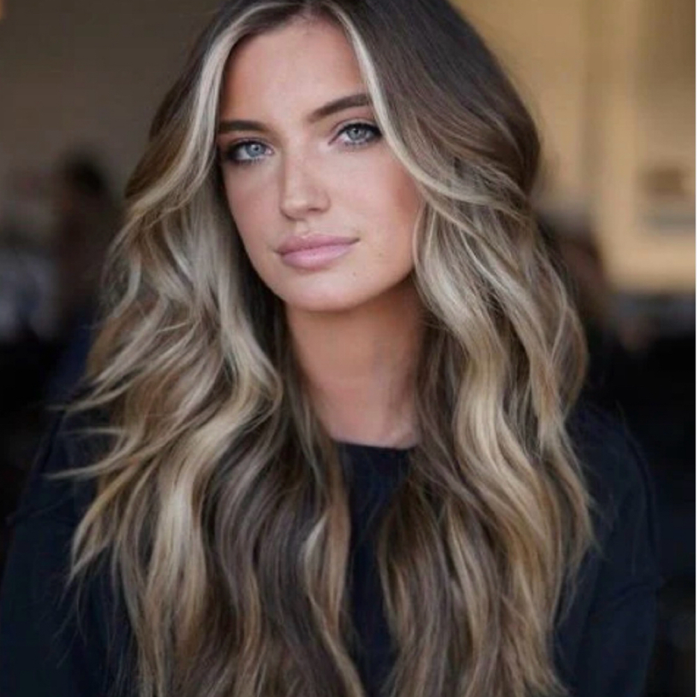 Face Frame Highlight+toner+Haircut at J & C Legacy Salon in Dawsonville, GA