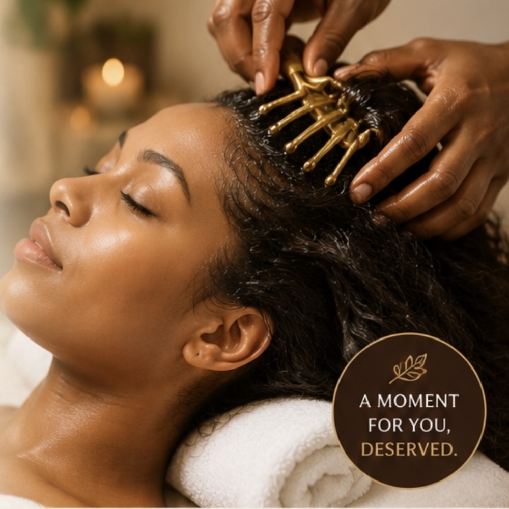 Hot Oil Scalp Bliss at Aligned Massage & Wellness in Shenandoah, IA