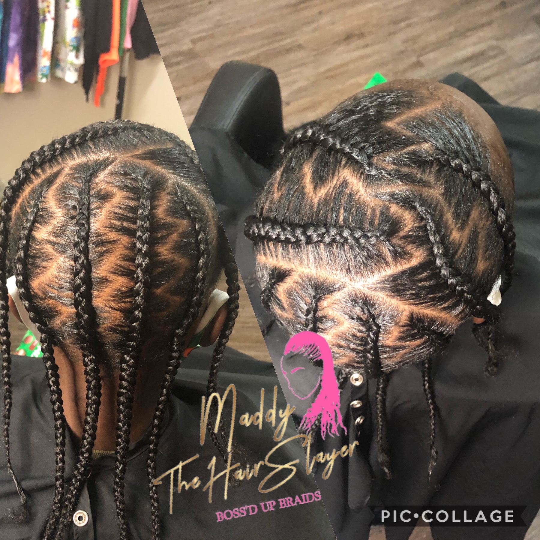 Mens/boys Braids W Designs