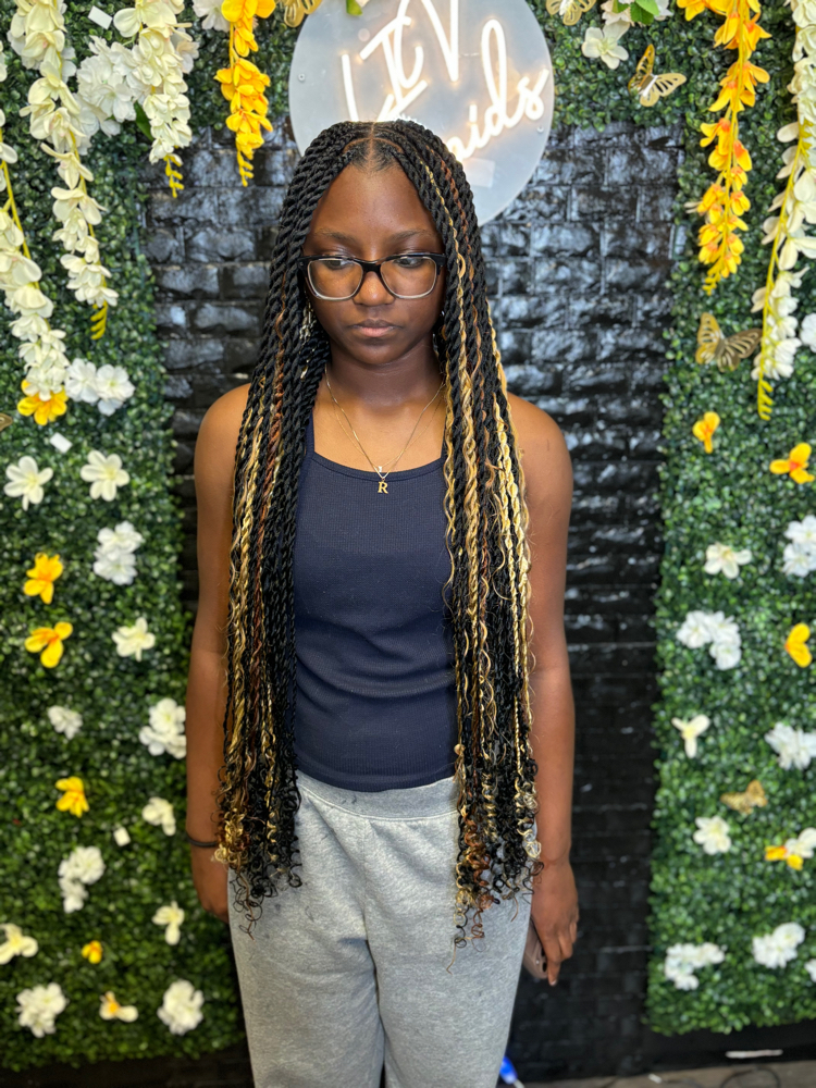 Knotless Twists Waist