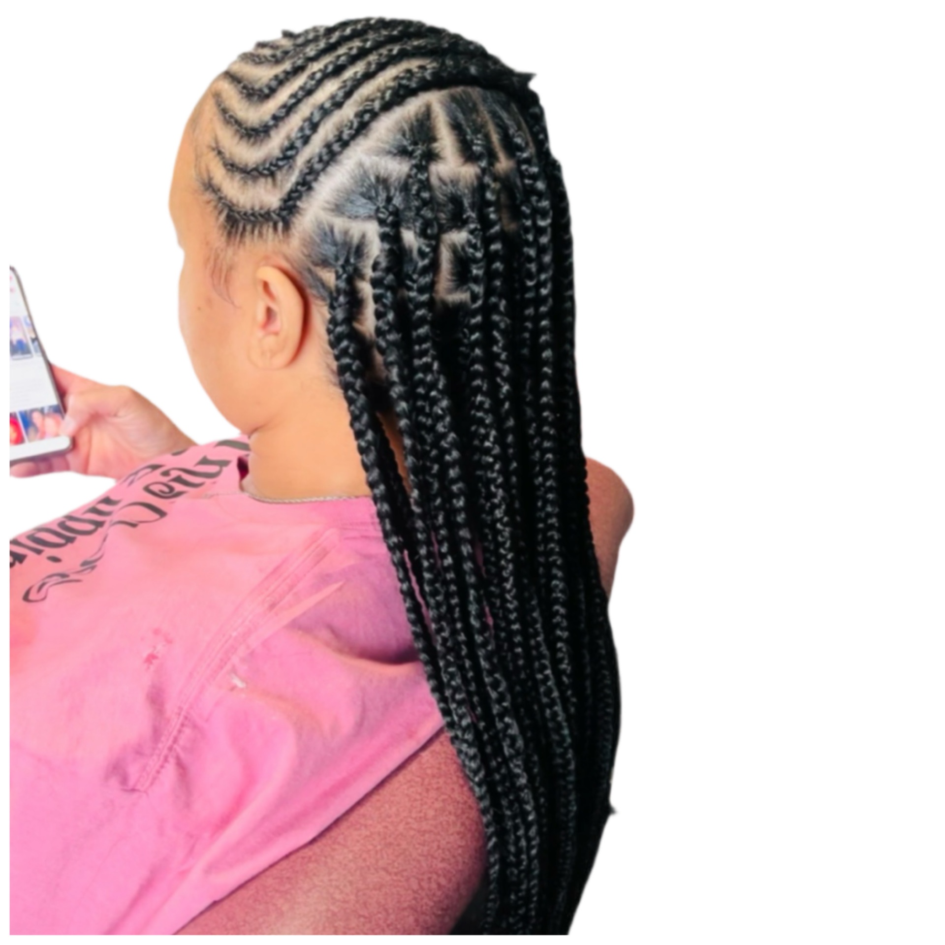 Stitch Braids (Scalp Braids) at Beaux Cheveux in Colorado Springs, CO