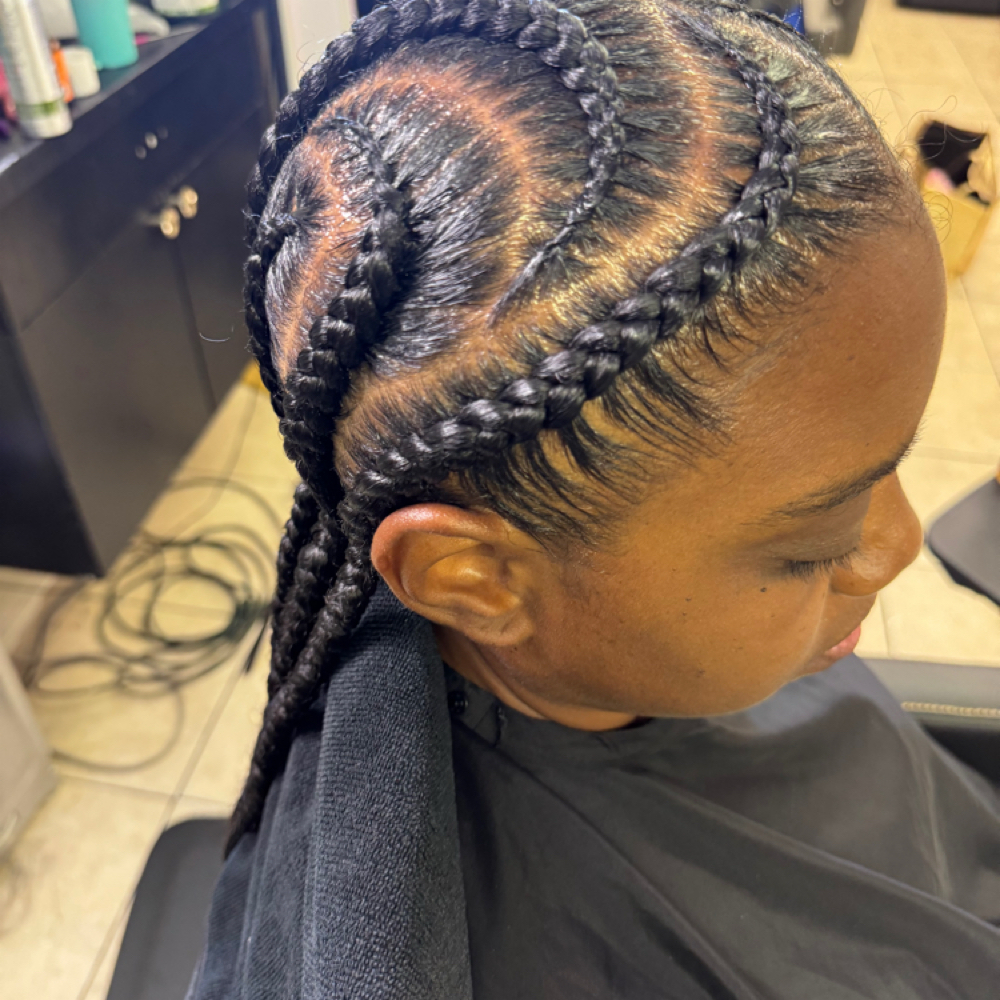 Feed-in Braid Collection at Crown Theory Studios in Holiday, FL
