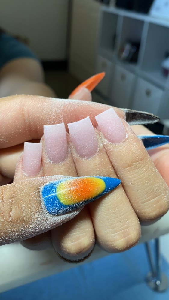 short acrylics