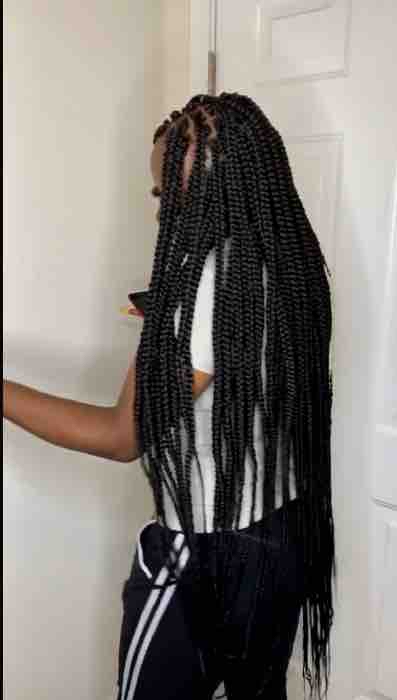 Box Braids Butt Length